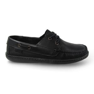 Zapatos Náuticos Scarpino Cuero De Hombre
