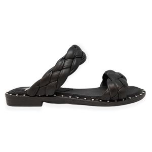 Sandalias Camila Mercó Flat Trenza De Mujer